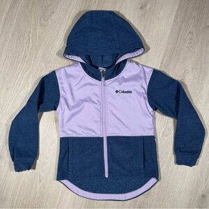 Columbia Girls Light Weight Zip up Jacket